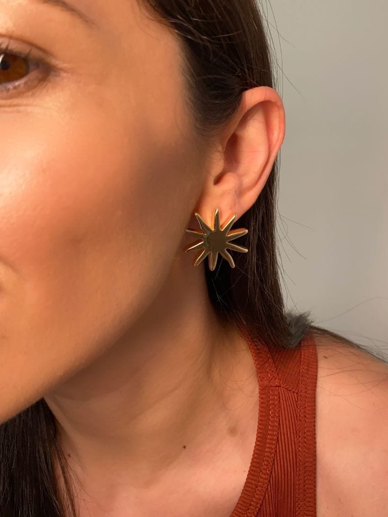 Brinco Sunny Ouro 18k