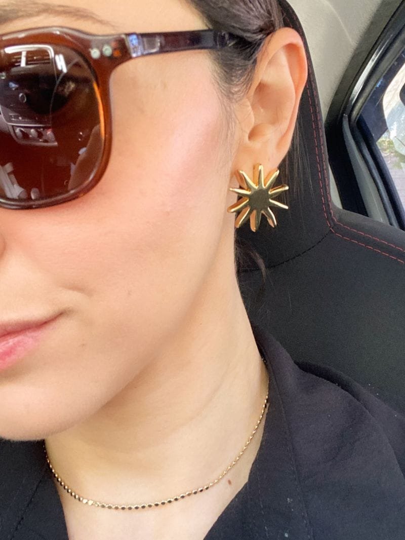 Brinco Sunny Ouro 18k