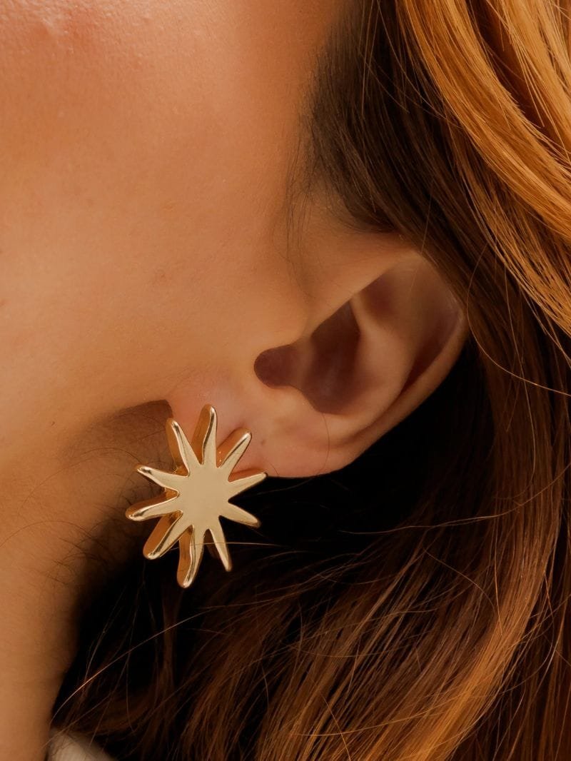 Brinco Sunny Ouro 18k